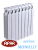 Радиатор биметаллический RIFAR МONOLIT 500/11 секций (боковое подключение) 
